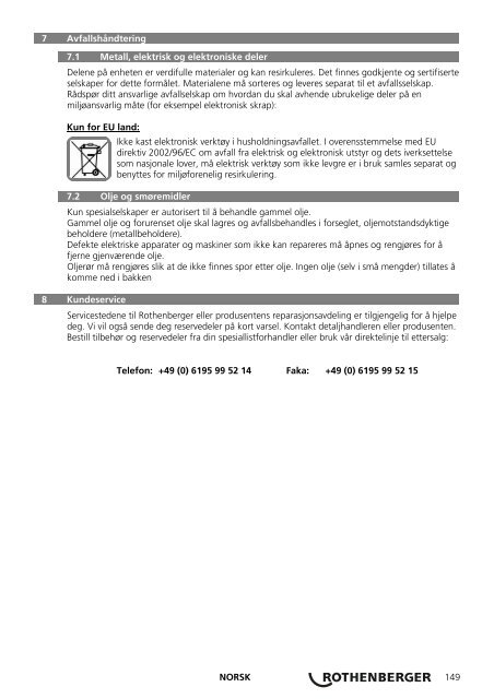 BA ROPOWER 50 R, 5.6050,5.604... - Rothenberger