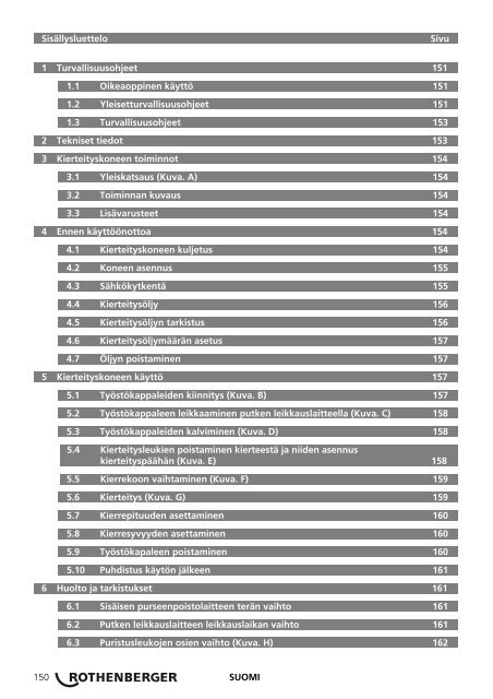 BA ROPOWER 50 R, 5.6050,5.604... - Rothenberger