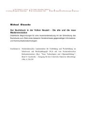 Der Buchdruck in der frühen Neuzeit - Die alte ... - Michael Giesecke