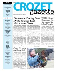 Downtown Zoning Plan Drops Lumber Yard, West ... - Crozet Gazette