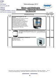 091-096 WasserbÃ¤der - VILLINGER Produkte bei ppm-marburg