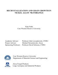 recrystallization and grain growth in nickel alloy 706 ... - CiteSeerX
