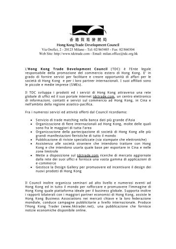 Via Orefici, 2 - 20123 Milano - Tel: 02/865405 - Fax: 02/860304 Web ...