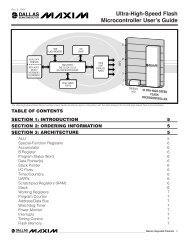 Ultra-High-Speed Flash Microcontroller User's Guide