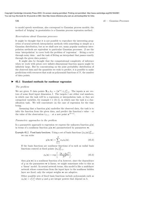 Information Theory, Inference, and Learning ... - Inference Group