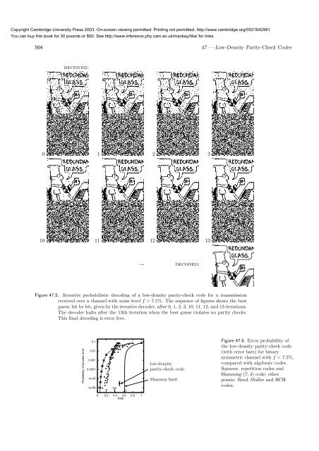 Information Theory, Inference, and Learning ... - Inference Group