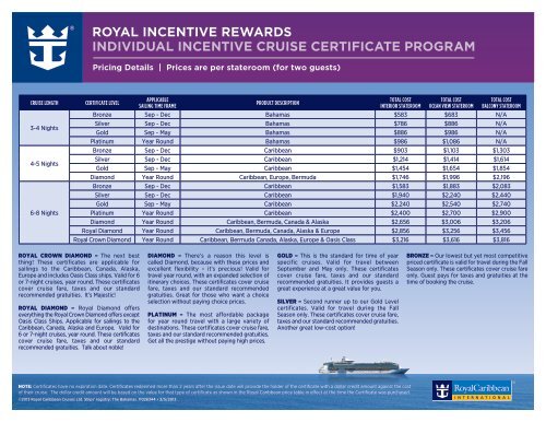 Price Chart PDF Royal Caribbean price-chart-pdf-royal-caribbean
