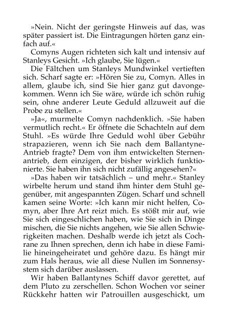 Leigh Brackett Der groÃŸe Sprung