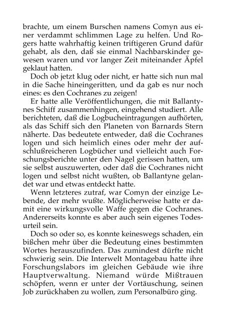 Leigh Brackett Der groÃŸe Sprung