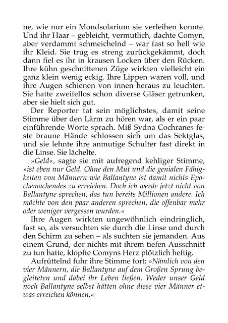 Leigh Brackett Der groÃŸe Sprung