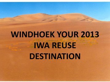 Potable Reuse - IWA