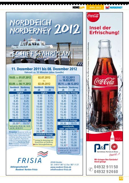 April 2012 als PDF - Norderney