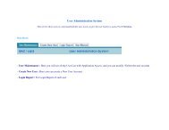 User Administration Manual - Port Of Fujairah