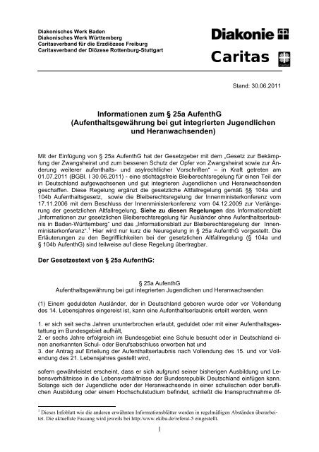 Informationen zum Ã‚Â§ 25a AufenthG - Aktion Bleiberecht