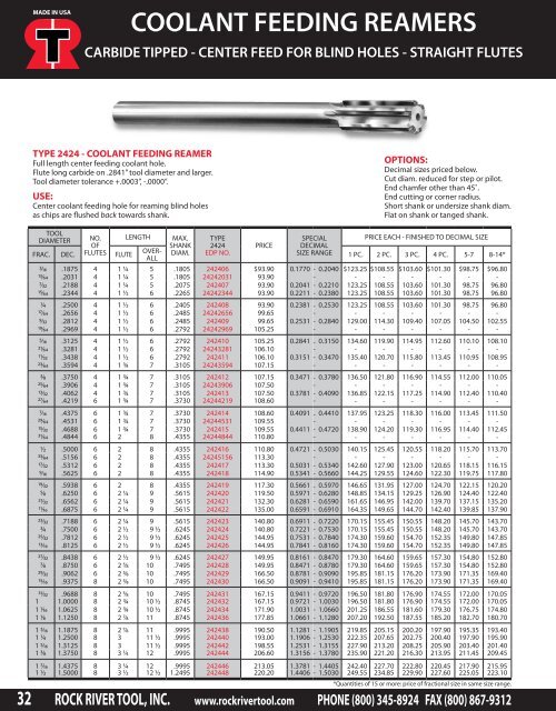 Catalog Download - Rock River Tool, Inc.