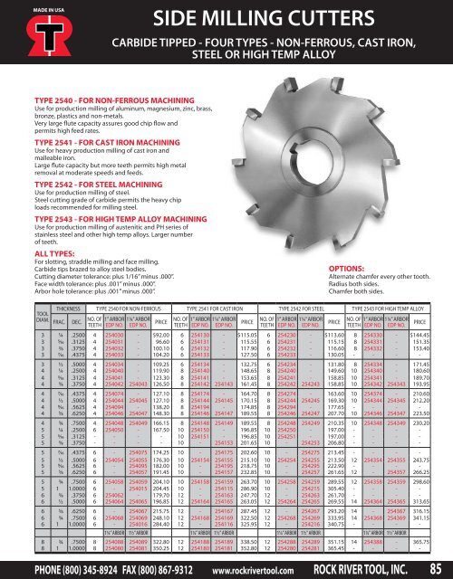 Catalog Download - Rock River Tool, Inc.