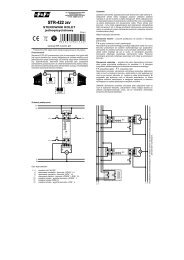 STR-422 24V instrukcja - F&F