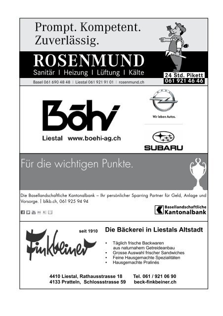 Ausgabe 1 - TV Liestal