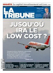 EnquÃªtE Le capital-investissement est Ã  sec P. 12 - La Tribune