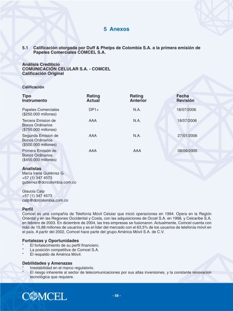 Emisor - Comcel