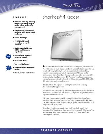 SmartPass 4 Spec.pdf - Signal Computer Consultants