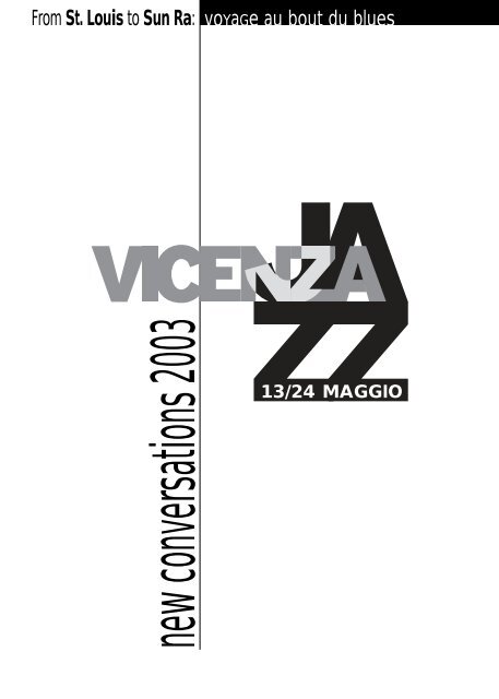 Scarica il quaderno - Vicenza Jazz