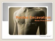 Pectus Excavatum Nuss Procedure - Imelda