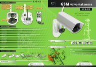 GSM-Valvontakamera EYE-02 Esite - SecuritasShop