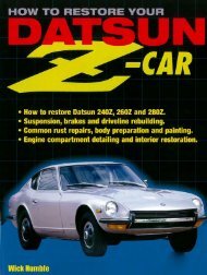 how to restore your datsun z-car - CaliforniaBills.com