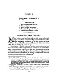 Judgment in Daniel 7