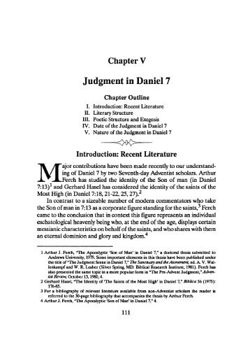 Judgment in Daniel 7