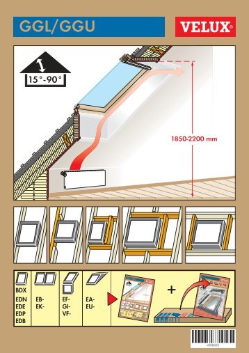 Velux montavimo instrukcija - Stogdengiai.lt