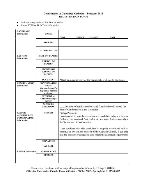 monthly mailing march 2012 contents - Monthly Mailing - Diocese of ...