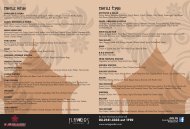 Download Menu - Swiss-Garden Hotel