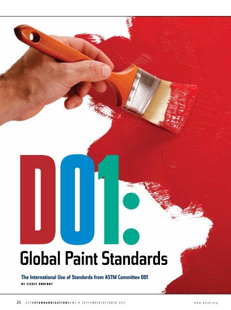 D01:Global Paint Standards - ASTM International