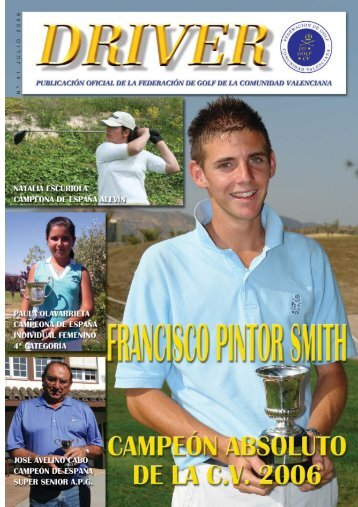 Numero 41 - FederaciÃ³n de Golf de la Comunidad Valenciana