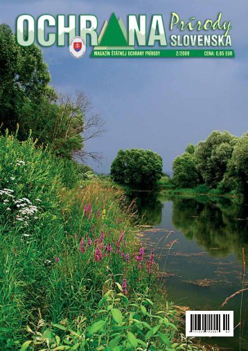 MAGAZÍN ŠTÁTNEJ OCHRANY PRÍRODY 2/2009 CENA ... - ŠOP SR