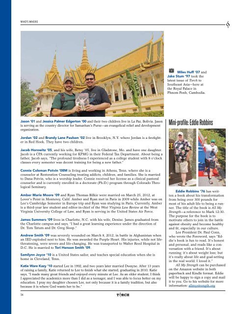 Who’s WhereWho’s Wher