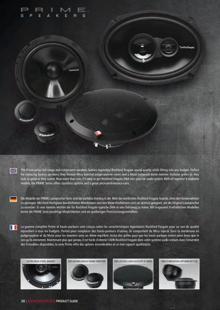 Rockford Fosgate - Audio Design GmbH