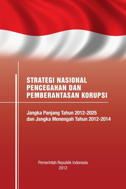 Strategi Nasional Pencegahan Dan Pemberantasan Korupsi Undp