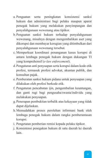 strategi nasional pencegahan dan pemberantasan korupsi - UNDP