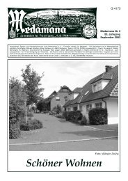 Layout Medamana Nr.3.2003 - Aule Mettmanner