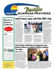 Island Treasures opens with Palau SBDC's help - Pacific Daily News