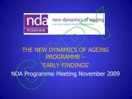 Lynn McInnes - New Dynamics of Ageing