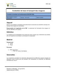 PNF-206 Contention de base et transport des rongeurs