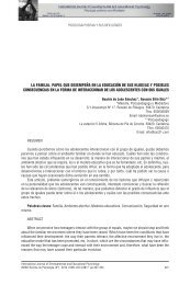 la familia.papel que desempeÃ±a en la educaciÃ³n de sus hijos ... - infad