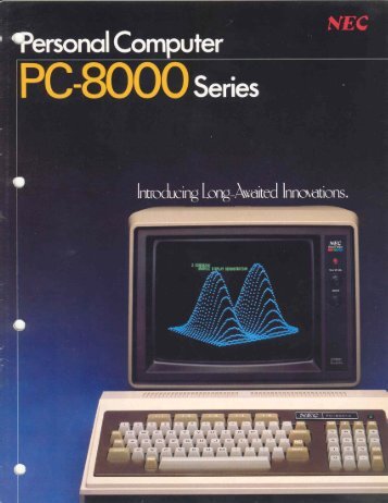 Personal Computer PC-8000 Series - 1000 BiT