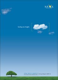 2009-10 Annual Report - SPML