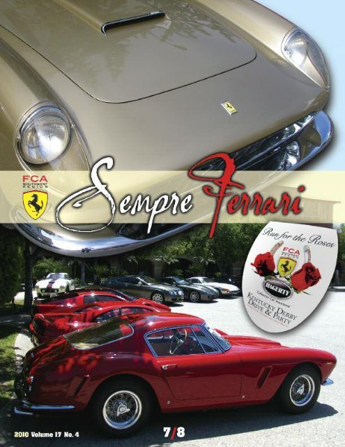 Sempre Jan Feb 05aqxd Ferrari Club Of America Southwest