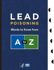 Lead Poisoning - Centers for Disease Control and Prevention